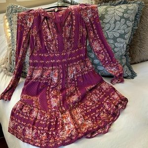 Free People - boho mini dress
